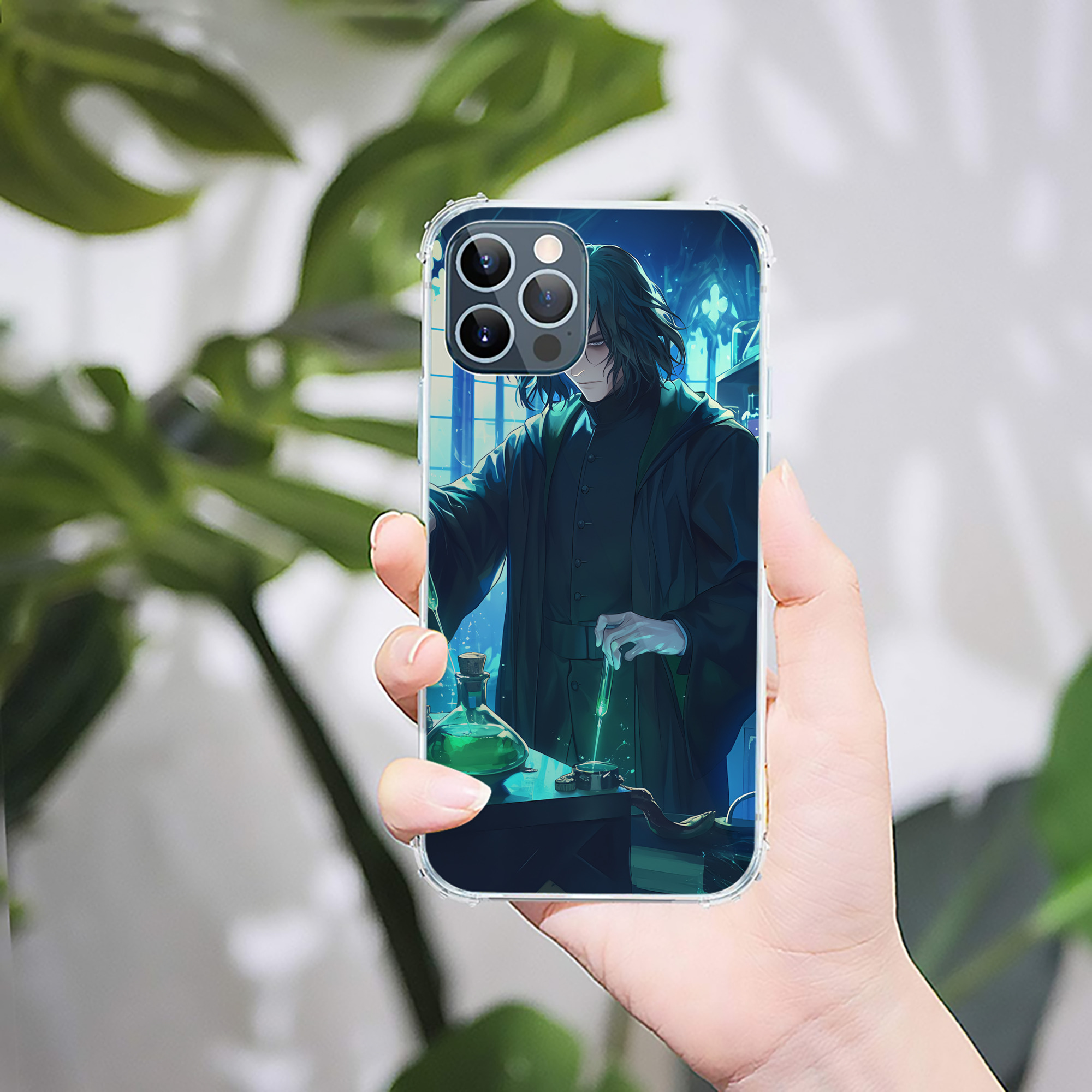 （画像用） Harry Potter ハリー・ポッターシリーズ 【iPhone 12シリーズ対応】透明スマホケース（クリアソフトケース）